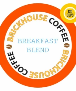 Brickhouse Single Serve Coffee, Breakfast Blend, 120 Count