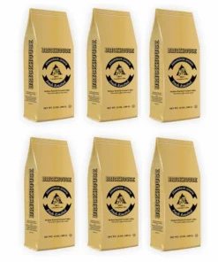 Brickhouse 100% Colombian Ground Coffee, 6/12 Oz Bags