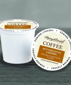 Harry & David Butterscotch Caramel Single Serve Coffee, 2/18 Count -coffee Sales Shop butterscotchcaramel 1 1