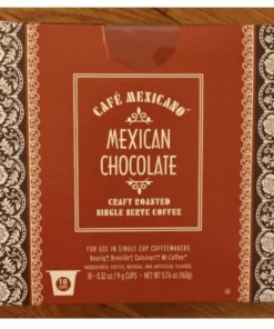 Cafe Mexicano Mexican Chocolate Coffee KCups, 2/18ct -coffee Sales Shop cafemexicanchoco13 1 1