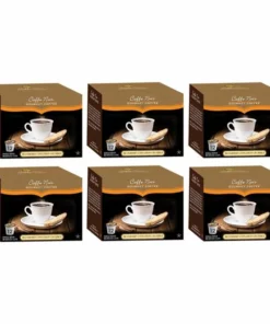 Caffe Noir Gourmet Coffee Blueberry Cinnamon, Single Serve Beverage Cups, 6 Box 12 Count Each