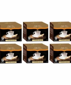 Caffe Noir Gourmet Coffee Caramel Cream, Single Serve Beverage Cups, 6 Box 12 Count Each