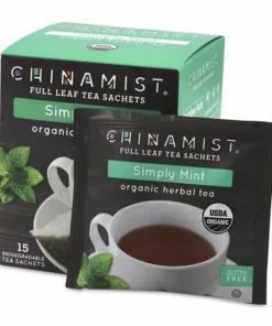 China Mist - Simply Mint Herbal Full Leaf Tea Sachet, 2 Boxes 15 Count Each -coffee Sales Shop china mist simply mint herbal full leaf tea sachet 15 count box 2