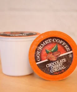Chocolate Cherry Cordial Coffee, 35 Single Serve Cups 6 Chocolate Cherry Cordial Coffee, 35 Single Serve Cups -coffee Sales Shop chocolate cherry