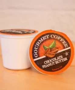 Chocolate Peanut Butter Cup Coffee, 100 Single Serve Cups -coffee Sales Shop chocopeanutbutter 1
