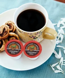 Cinnamon Roll Coffee, 100 Single Serve Cups -coffee Sales Shop cinnimoncoffee