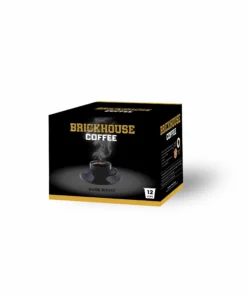 Brickhouse Single Serve Coffee, Dark Roast, 72 Count -coffee Sales Shop dark roast 12 count box