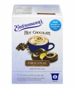 Entenmann's Single Serve Coffee, Hot Chocolate Original, 6/12 Count -coffee Sales Shop entenmann s hot chocolate 12 count 1 1