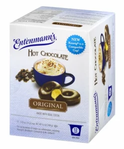 Entenmann's Single Serve Coffee, Hot Chocolate Original, 6/12 Count -coffee Sales Shop entenmann s hot chocolate 12 count 3 1