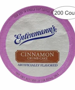 Entenmann's Cinnamon Crumb Cake Single Serve Cups, 200 Count