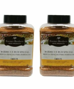 Farmer Brothers Barbecue Rub Special (2 Bottle/1 Lb 11 Oz )