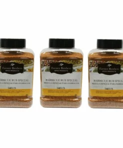 Farmer Brothers Barbecue Rub Special (3 Bottle/1 Lb 11 Oz )
