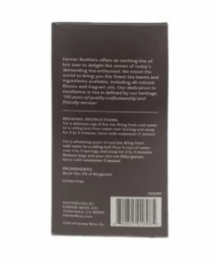 Farmer Brothers Premium: Earl Grey Hot Tea, 2/25 Ct Tea Boxes 11 Farmer Brothers Premium: Earl Grey Hot Tea, 2/25 Ct Tea Boxes -coffee Sales Shop fbearlgreyblacktea4 2