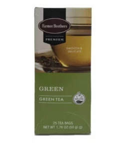 Farmer Brothers Premium: Green Tea, 6/25 Ct Tea Boxes -coffee Sales Shop fbgreentean2 1