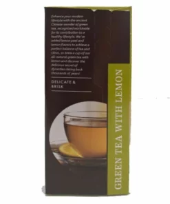 Farmer Brothers Premium: Green Tea With Lemon, 2/25 Ct Tea Boxes -coffee Sales Shop fblemontea2 1