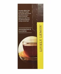 Farmer Brothers Premium: Lively Lemon Hot Tea, 2/25 Ct Tea Boxes -coffee Sales Shop fbliveltlemon2 2