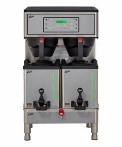 Curtis GEMXTIFT10A1000 G3 GemX Gemini® IntelliFresh® Twin 1.5 Gallon Coffee Brewer With FreshTrac® Satellites