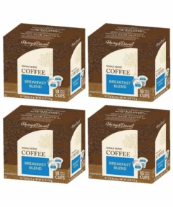 Harry & David Breakfast Blend Coffee Single Serve Cups, 4/18 Count