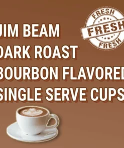 Jim Beam Dark Roast Bourbon Flavored Single Serve Cups, 18 Cups -coffee Sales Shop jbbourbonsingleserves 2