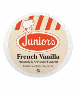 Juniors Most Fabulous French Vanilla, Medium Roast Single Single Serve 2/18 Count -coffee Sales Shop junior s most fabulous french vanilla medium roast single single servet1 1