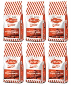 Junior's Most Fabulous Brooklyn Blend, Medium Roast Ground Coffee, 6/12 Oz Bags