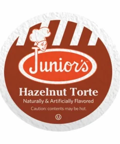 Junior's Most Fabulous Hazelnut Torte, Medium Roast Single Single Serve 2/18 Ct -coffee Sales Shop juniors most fabulous hazelnut torte medium roast single single serve 1