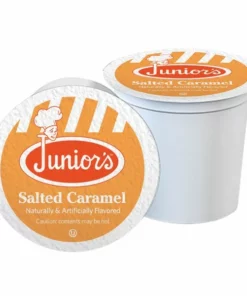Junior's Most Fabulous Salted Caramel, Medium Roast Single Single Serve 100 Ct -coffee Sales Shop juniors most fabulous salted caramel medium roast single single serve 100 ct