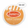 Junior's Most Fabulous Salted Caramel, Medium Roast Single Single Serve 100 Ct -coffee Sales Shop juniors most fabulous salted caramel medium roast single single serve 100 ct1