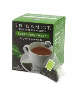 China Mist - Legendary Green Organic Black Full Leaf Tea Sachet, 15 Count Box -coffee Sales Shop legendarygreen teasachets main 730x616 1 2