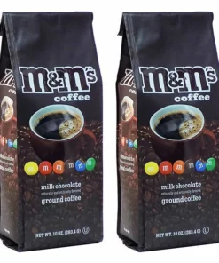 M&M's Milk Chocolate, Naturally And Artificially Flavored Ground Coffee, (2 Bags/10 Oz)