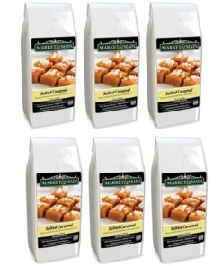 Market & Main® Salted Caramel Flavored Coffee (6 Bags/12 Oz)