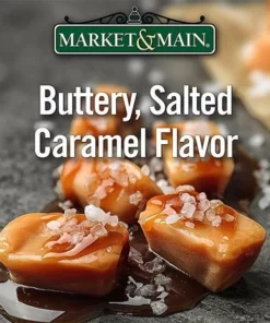 Market & Main® Salted Caramel Flavored Coffee (6 Bags/12 Oz) -coffee Sales Shop market and main salted caramel flavored coffee single bag 12 oz 1