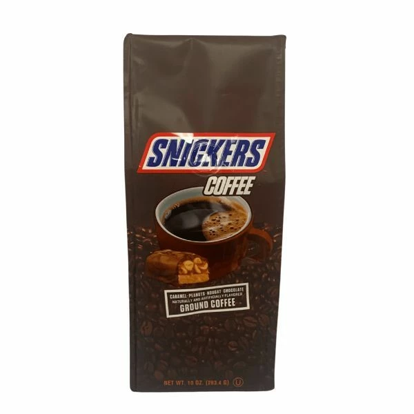 Snickers Caramel, Peanuts, Nougat And Chocolate, Naturally And Artificially Flavored Ground Coffee, 6/10 Oz Bags 5 Snickers Caramel, Peanuts, Nougat And Chocolate, Naturally And Artificially Flavored Ground Coffee, 6/10 Oz Bags - Image 3