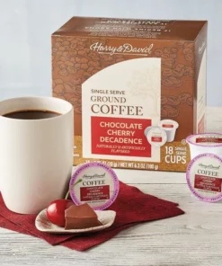 Harry & David-Caramel Pecan, Breakfast,Dark Rst, Chocolate Cherry Asst 4/18 Ct (72ct) -coffee Sales Shop xxxxx 3 1