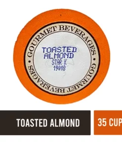Toasted Almond Coffee, 35 Single Serve Cups -coffee Sales Shop ya2